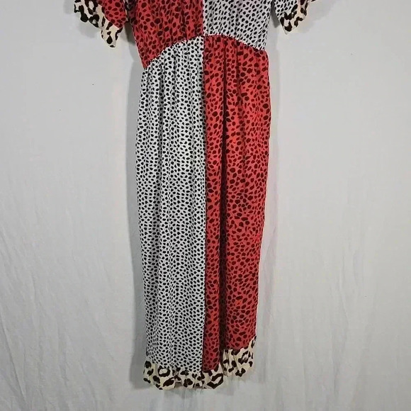 Umgee Animal Print Sheer Romper Size Medium - Picture 6 of 7